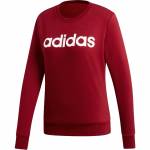 Bluza damska adidas W Essentials Linear Sweat czerwona EI0677