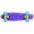 DESKOROLKA METEOR violet/neon blue /23693
