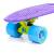 DESKOROLKA METEOR violet/neon blue /23693
