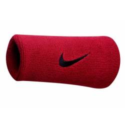 FROTKA NA RĘKĘ SZEROKA NIKE SWOOSH DOUBLEWIDE czerwona /2szt/ NN05624601