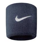 Frotki na nadgarstek Nike Swoosh granatowe 2 szt. NN04416