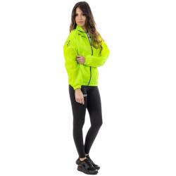 Kurtka Givova Rain Basico Fluo żółta RJ001 0019