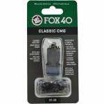 Gwizdek Fox 40 CMG Classic Safety +sznurek czarny 9603-0008
