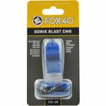 Gwizdek Fox 40 Sonik Blast CMG niebieski ze sznurkiem  9203-0508