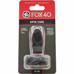 Gwizdek Fox 40 Epik CMG czarny ze sznurkiem 8803-0008
