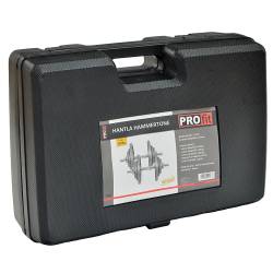 Hantle żeliwne 2x10 kg Profit Hammertone w walizce DK 4135