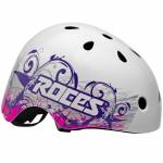 Kask Roces Tattoo Aggressive Helmet mat biało fioletowy 301418 002