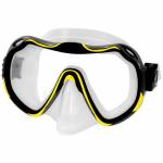 Maska do nurkowania Aqua-Speed Java czarno żółta 18 3100