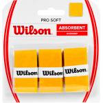 Owijka Wilson Pro Soft Absorbent Overgrip żółta 3szt WRZ4040GO