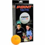 Piłeczki do ping ponga Point Tactic pomarańczowe 8szt
