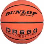Piłka koszykowa Dunlop Sport Basketball pomarańczowa DR660 305454
