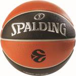 Piłka koszykowa Spalding NBA Euroleague IN/OUT pomarańczowo-czarna TF-500 84-002Z